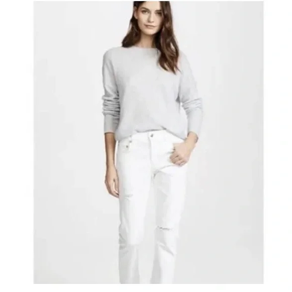 Agolde Isabel mid rise slim straight jeans